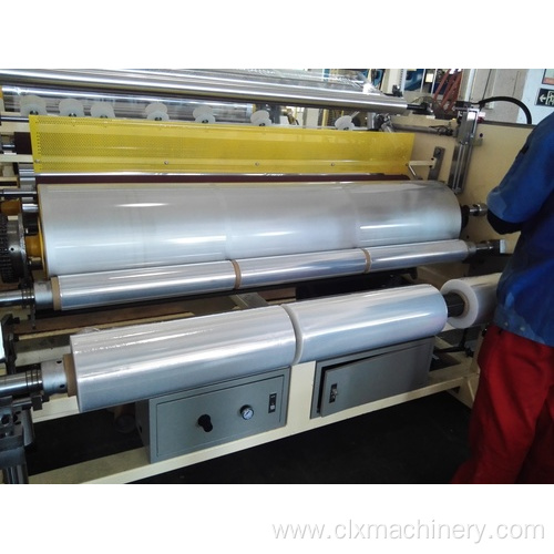 Plastic LLDPE Film Machinery High Speed Model